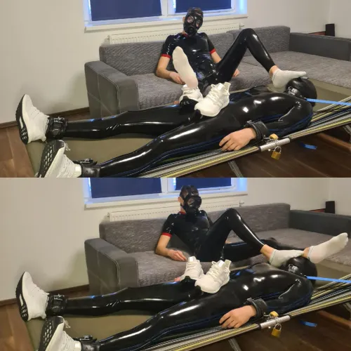 Rubber and Sneaker Heaven by AustrianRubberCouple