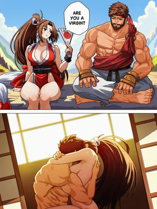 Ryu x Mai (VlizzyVlizz117) by ReleaseMySoul_
