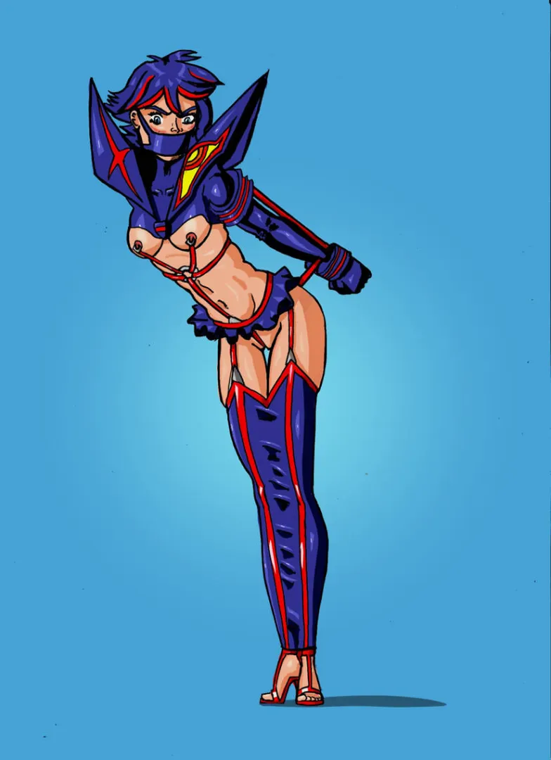 Ryuko bound by her suit posted by SiarX