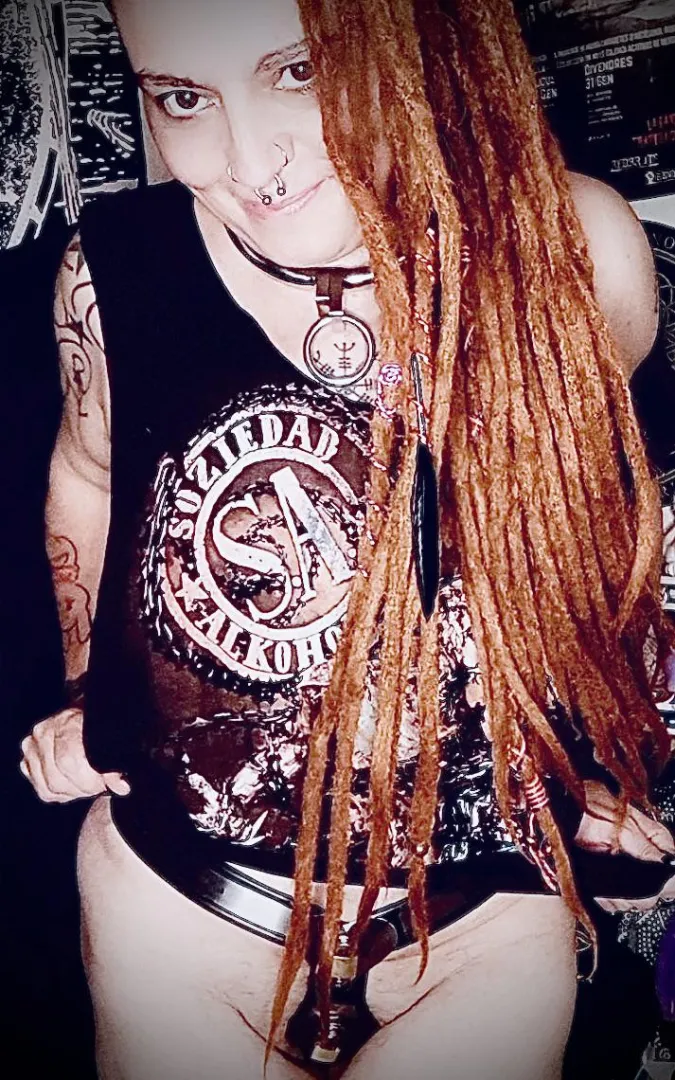 S.A. on my chest, steel on my waist. This is not a costume, it's my life. posted by MissNekotied