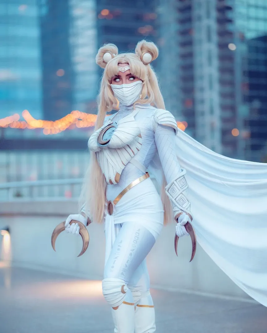 Sailor Moon as Moon Knight (Lisa Mancini) [Sailor Moon & Marvel] posted by Mxfyn