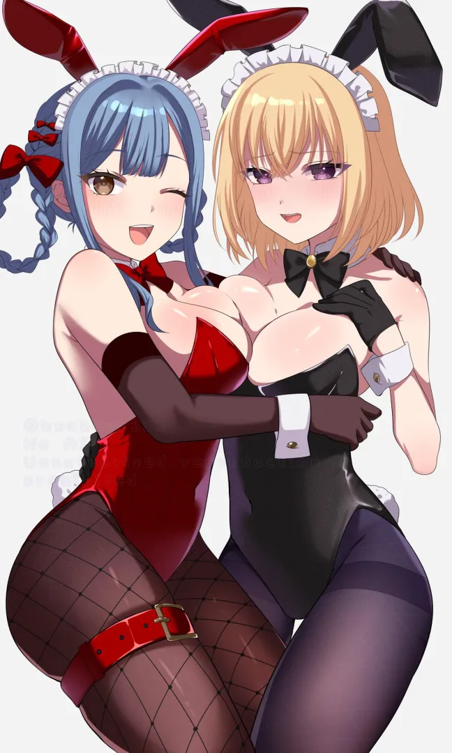 Sakiko and Uika [BanG Dream!] (hnohanz122) posted by MartyrOfDespair