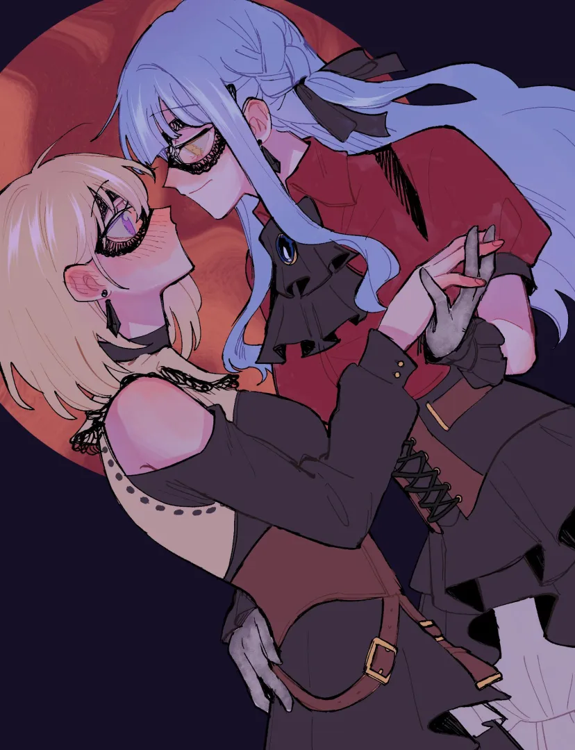 Sakiko making Uika blush [BanG Dream!] (yogurt_pt) posted by MartyrOfDespair