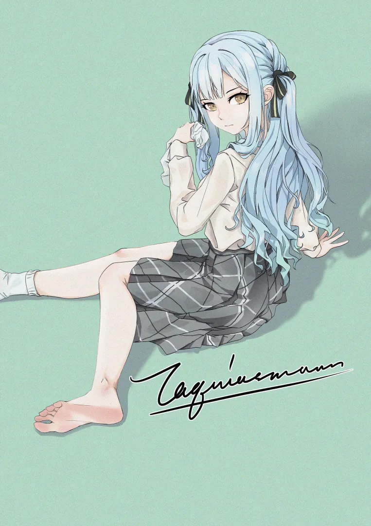 Sakiko with one sock off [BanG Dream!] (Taquia) posted by MartyrOfDespair