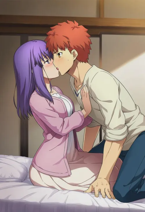 Sakura x Shirou by Typical-Guarantee731