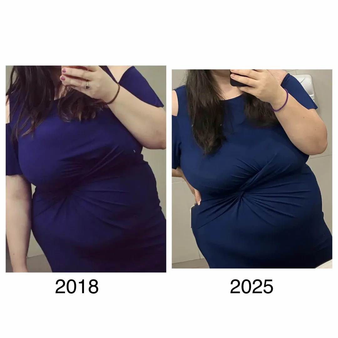 Same blue dress stretched over my curves  posted by bustybibabe92