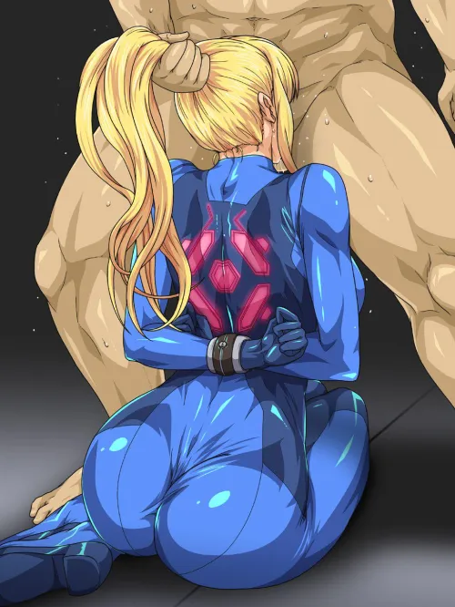 Samus forced blowjob (暮古浪漫＠12/6新作配信) by SiarX