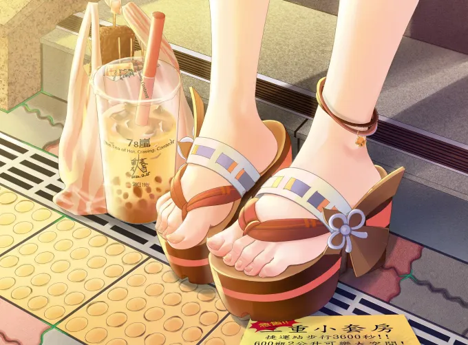 Sandals by ecchimoe