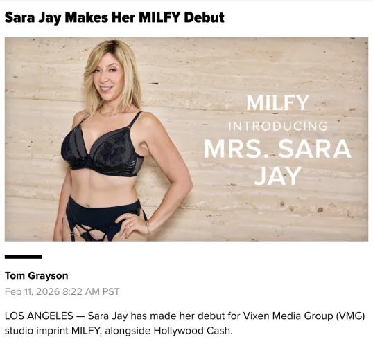 Sara Jay Makes Her MILFY Debut by DSCholly