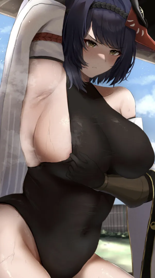 Sara's pits [Genshin Impact] (mcmcnunumaru) posted by wildpussey