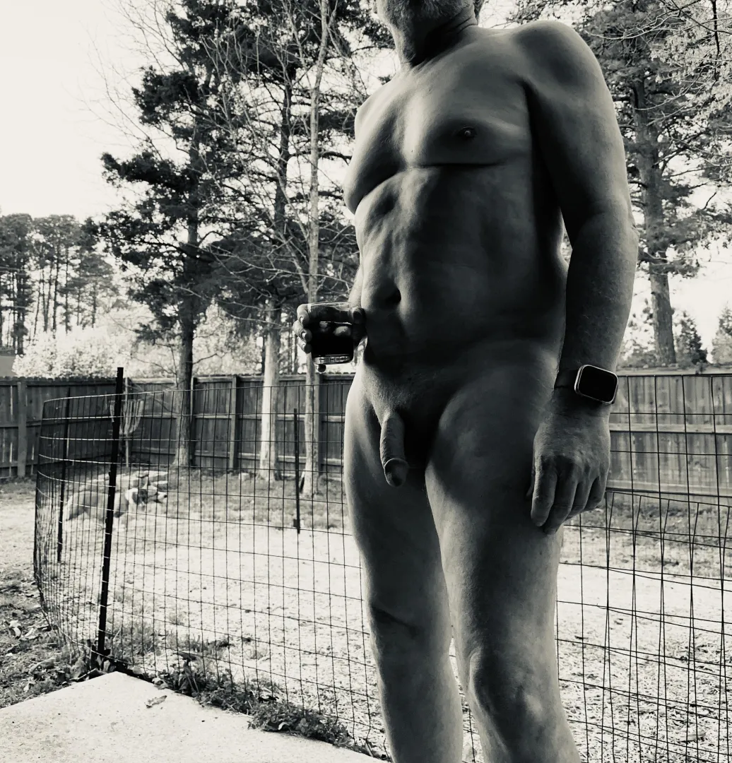 Saturday evening happy hour out back posted by Naked-Reindeer