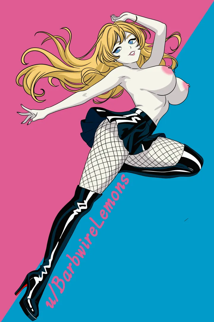 Saturday Treat #9! I'm back to drawing after an involuntary break! posted by BarbwireLemons