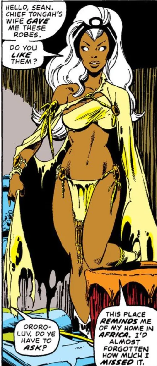 Savage land Storm [ Uncanny X Men #114 ] by Outlaw_cat