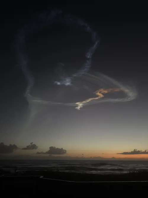 Saw my first rocket launch by gkwalski