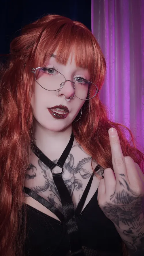 Say thank you mommy by InkedInferna