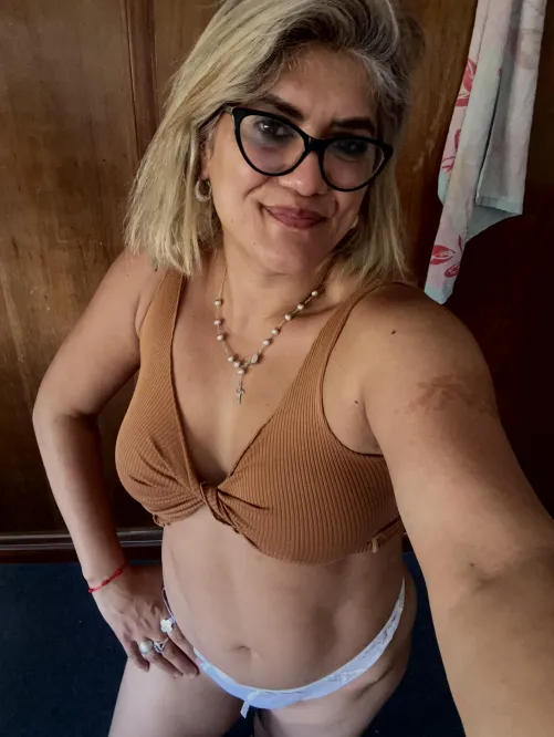 Say YES if you're jerking off to a 54yo milf and I'm gonna send you nudes in dm by Lilacwhirl