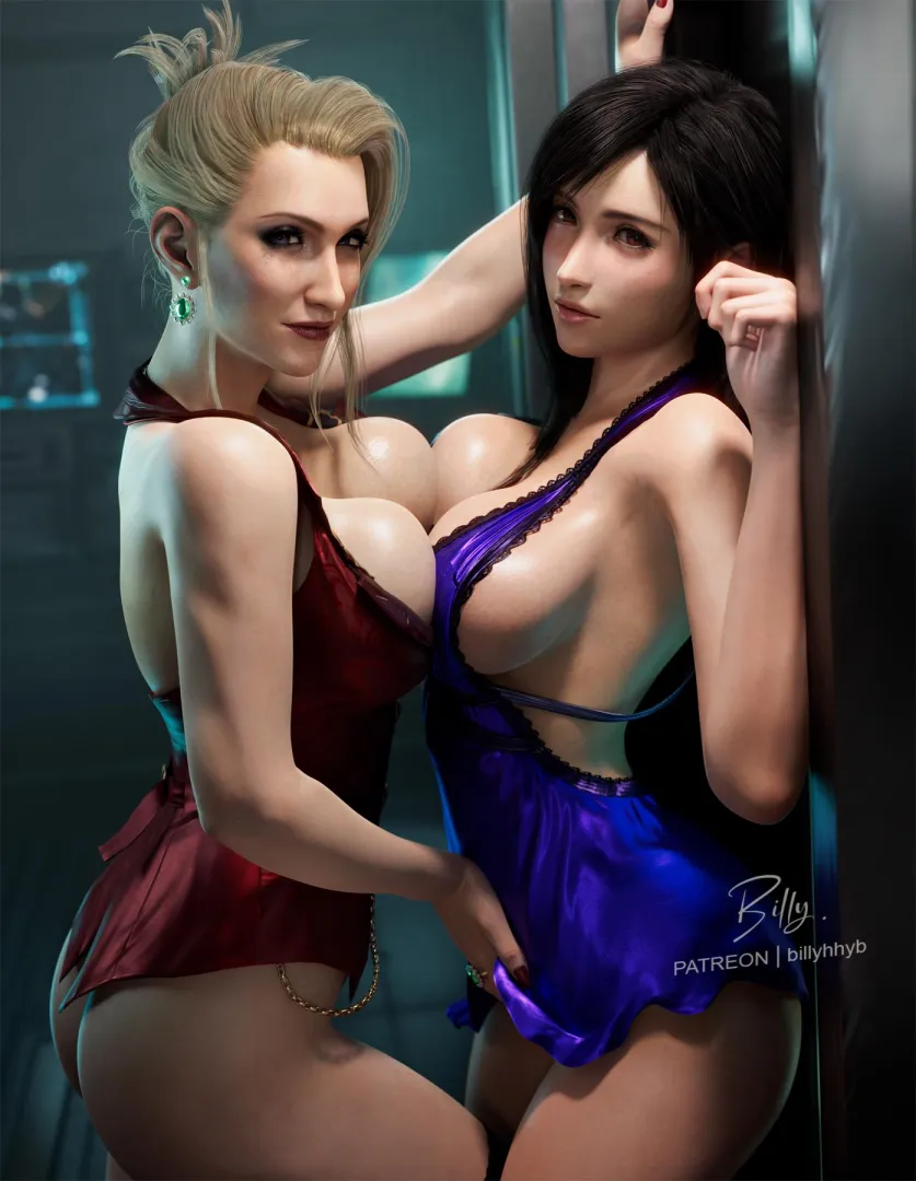 Scarlet & Tifa (Billy) [Final Fantasy] posted by xXayaHXx
