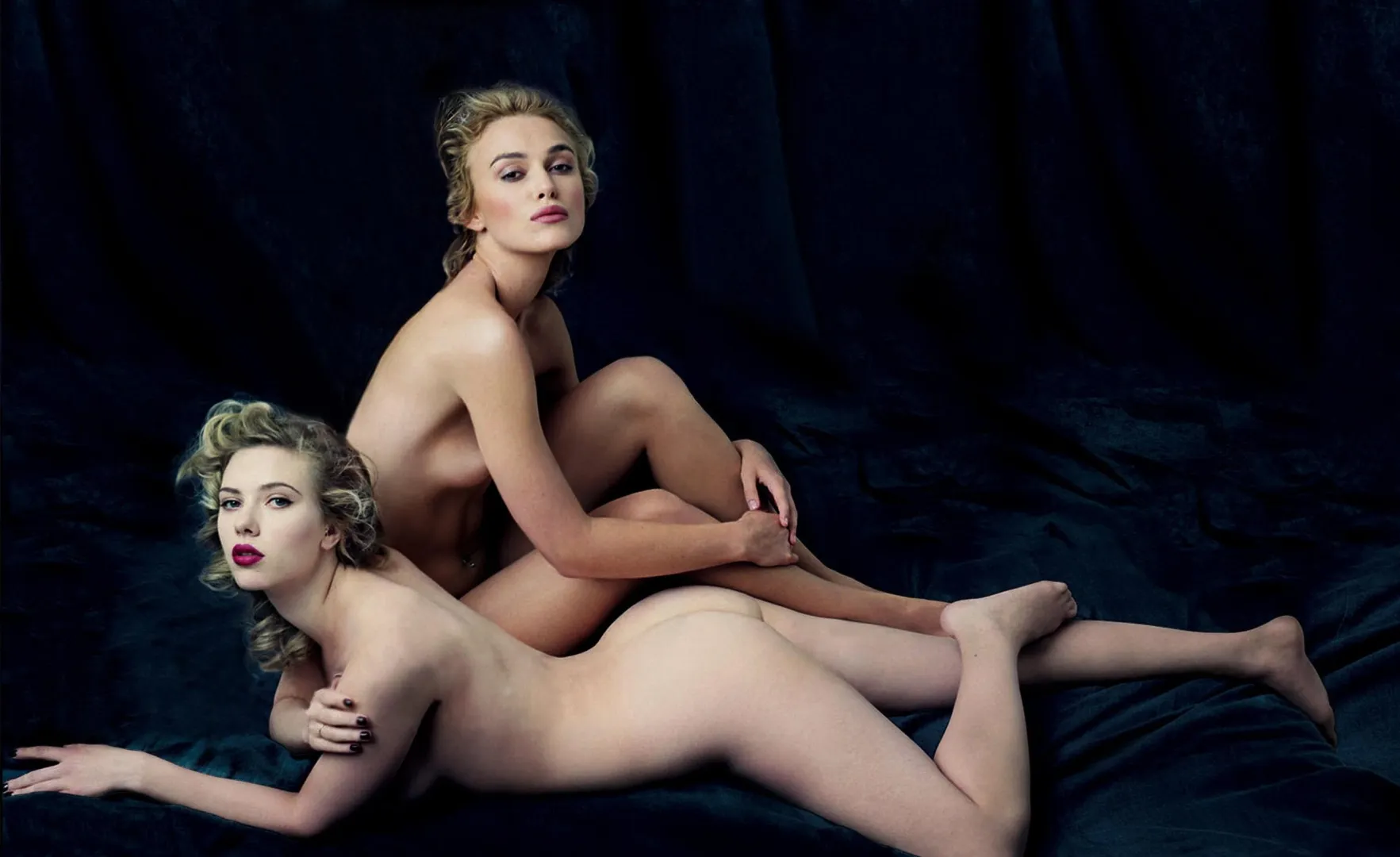 Scarlett Johansson and Keira Knightley posted by TheNamesBart