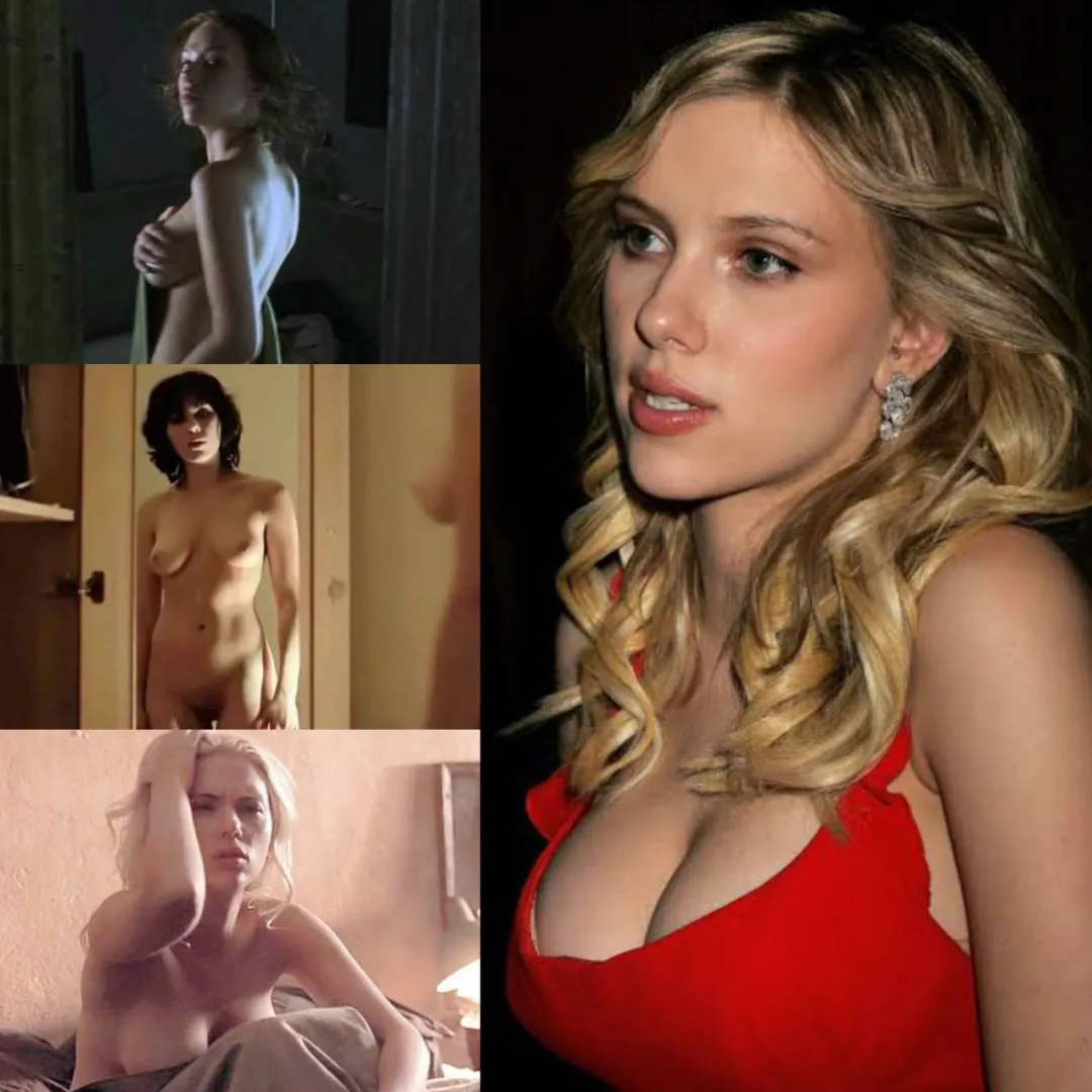 Scarlett Johansson Nude Full Frontal & Cleavage Collage posted by lisaschmeeser