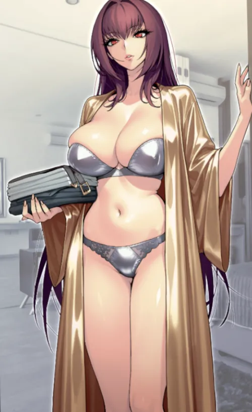 Scathach as a wife (フランク-兄さん / Rioliogiz) by flysafer