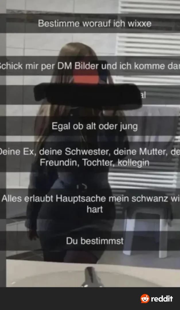 Schickt los freundin mutter schwester egal 18+ posted by No-Plenty6136