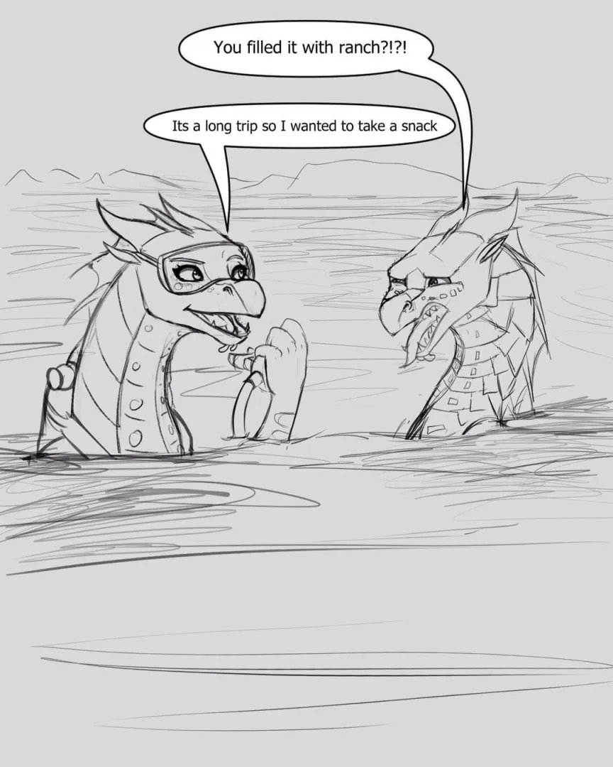 Scuba diving but with ranch posted by RobertC4th