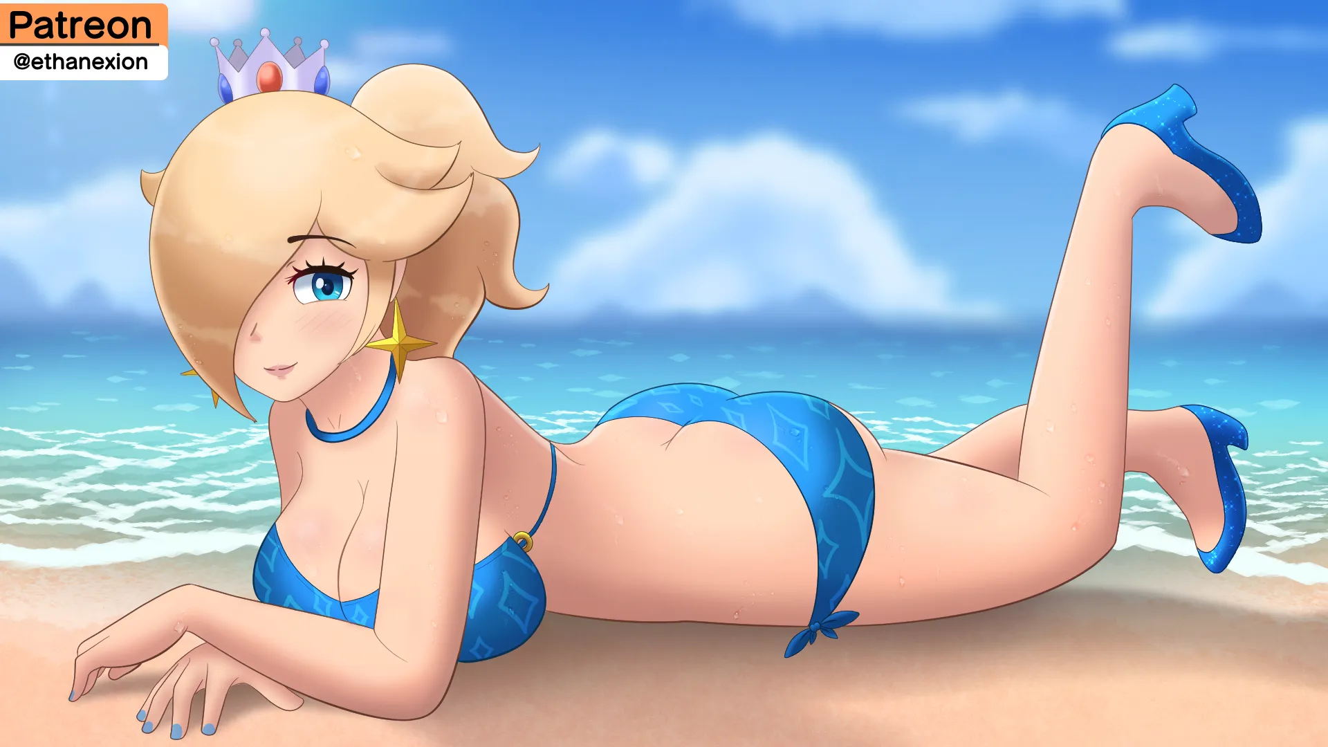 Seaside Rosalina (OC) posted by ethanexion