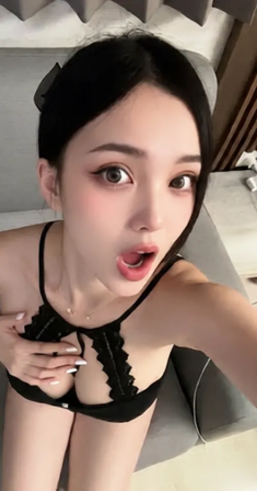 Seconds before dropping you down my throat {f} by Pretty-Face4626