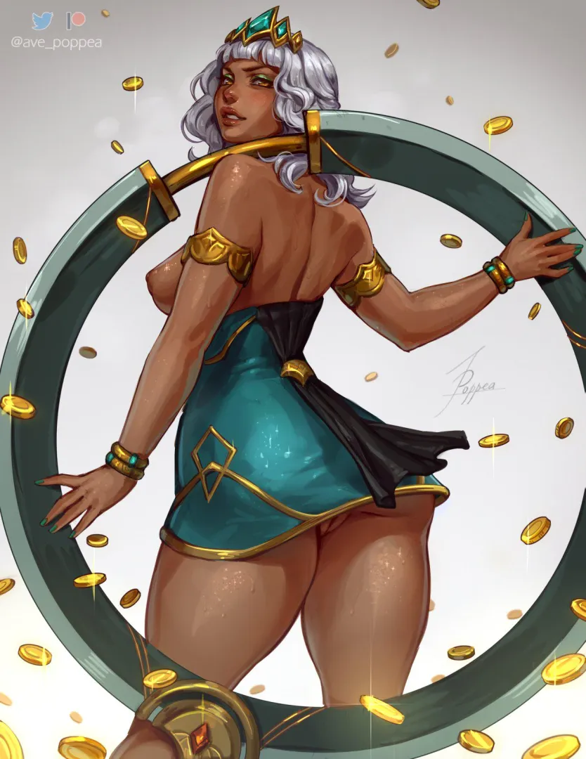 Seductive Qiyana (Ave Poppea) posted by Shallan-Davar-Lover