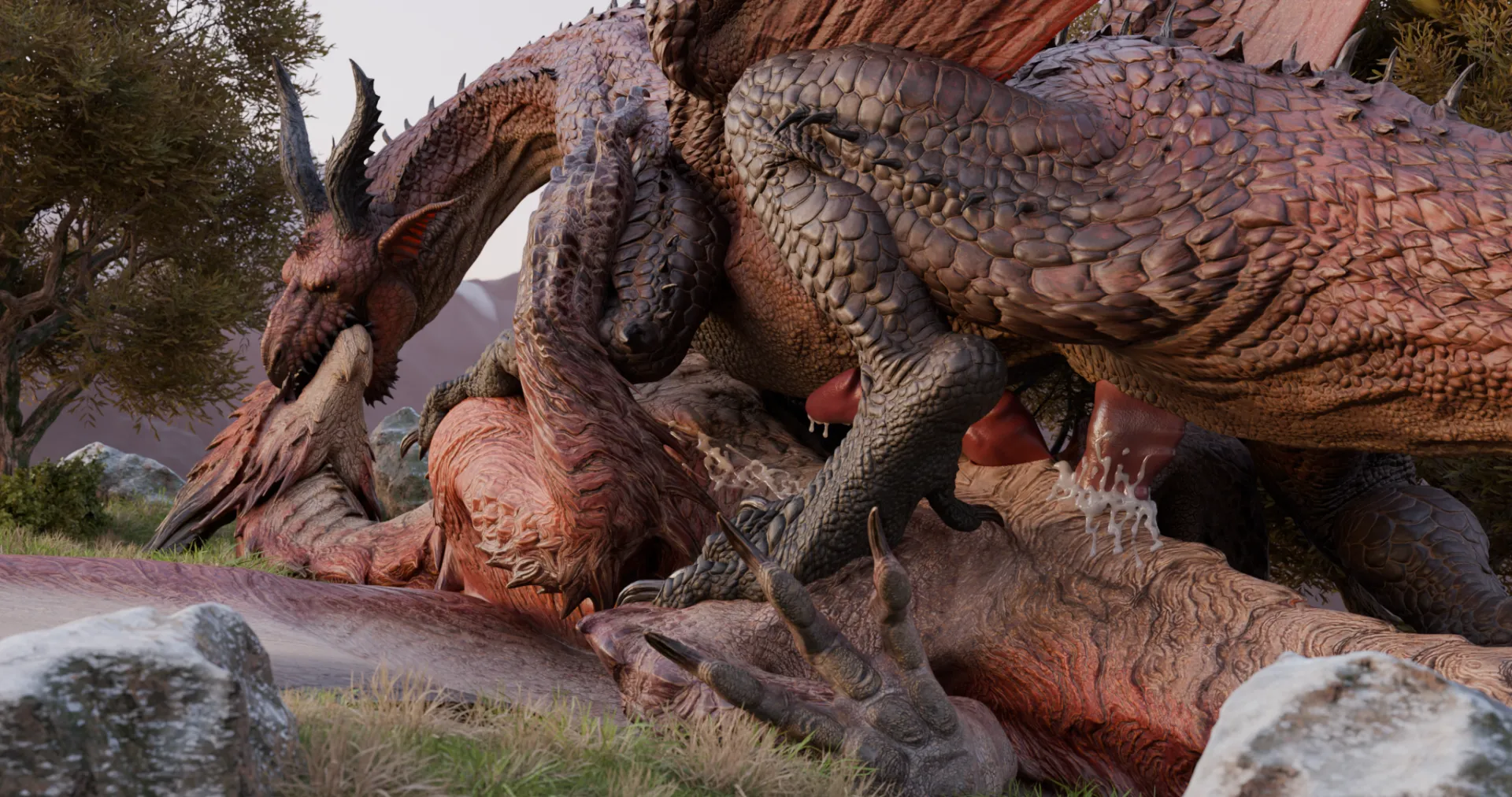 Seeing Crimson [MM] (sabuthedragon) posted by ScalyVespers