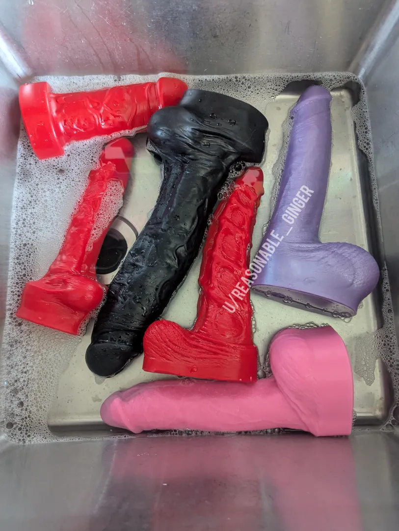 Seems hankey's are dominating my playroom. These are my go to play selection. Fun times posted by Reasonable_ginger