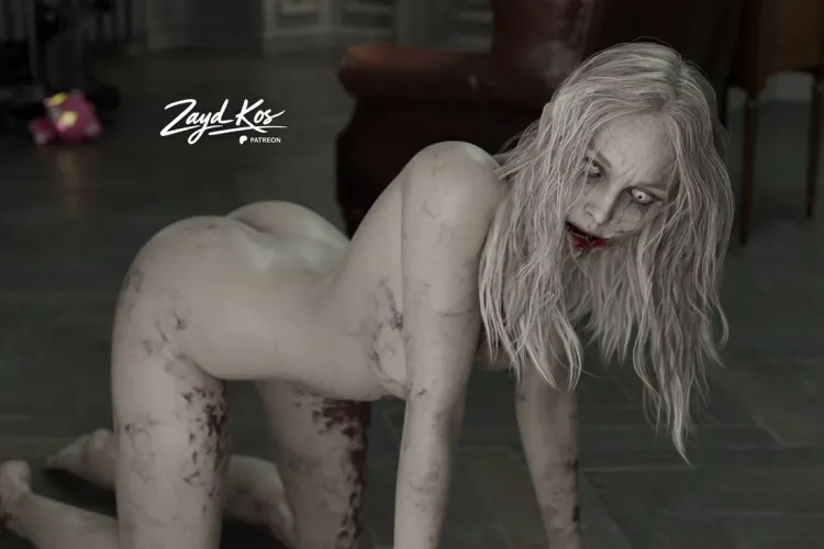 Selena Corey - Singing Zombie Pinup (Zayd_Koz) by Poke-Oji