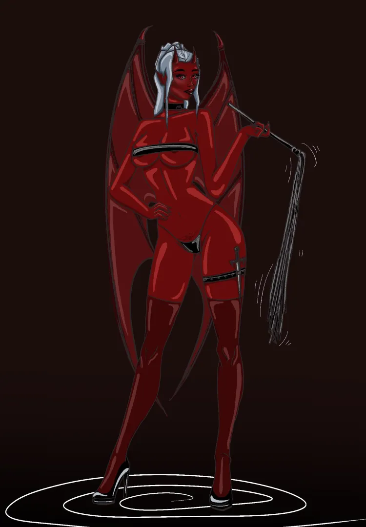 Selene; a silver haired queen of sass posted by M_Erotica