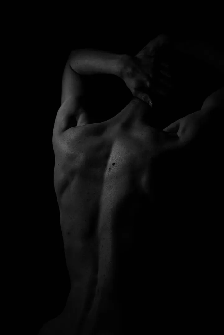 Self portrait in low light posted by NateUnwrapped