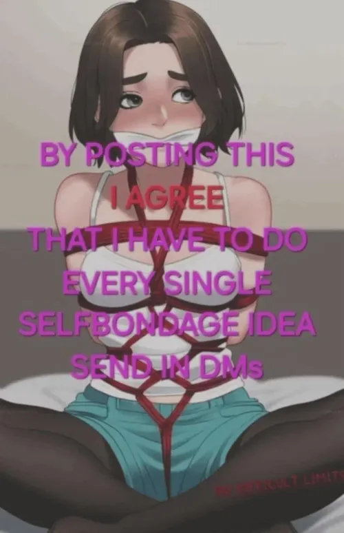 Selfbondage 21 m by sissyslavery666