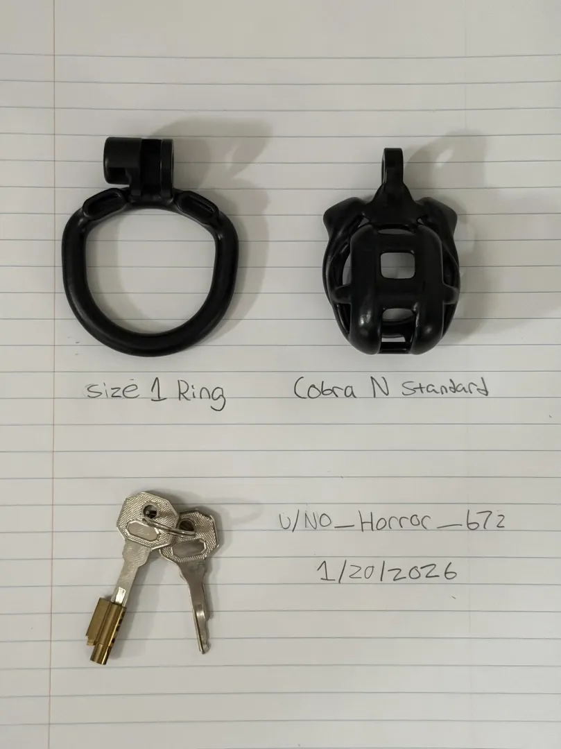 (SELL) (USA) Cobra N (Standard), Size 1 Ring, and Keys posted by No_Horror_672