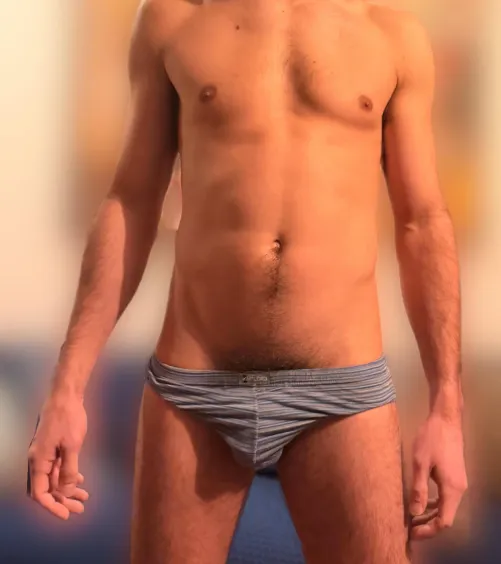 [selling] [$25] size small sweaty bikini briefs. Happy to spill a load in them for first time buyers. by BoyToyTroy1