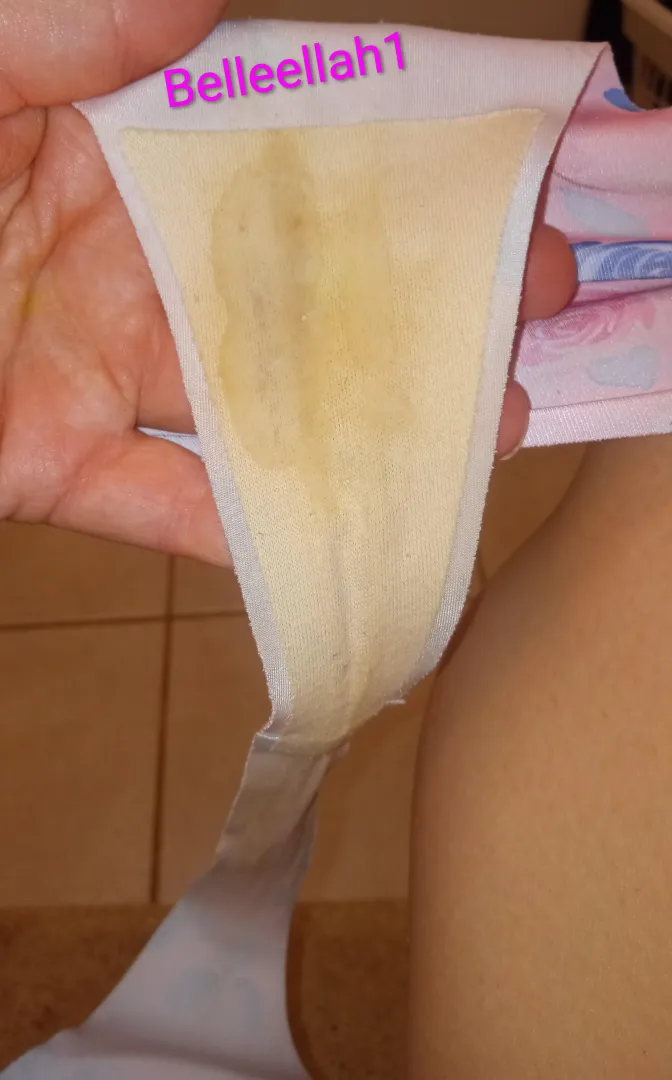 [selling] 3 day worn laundry thong with workout and playtime. Message me to buy! posted by Belleellah1