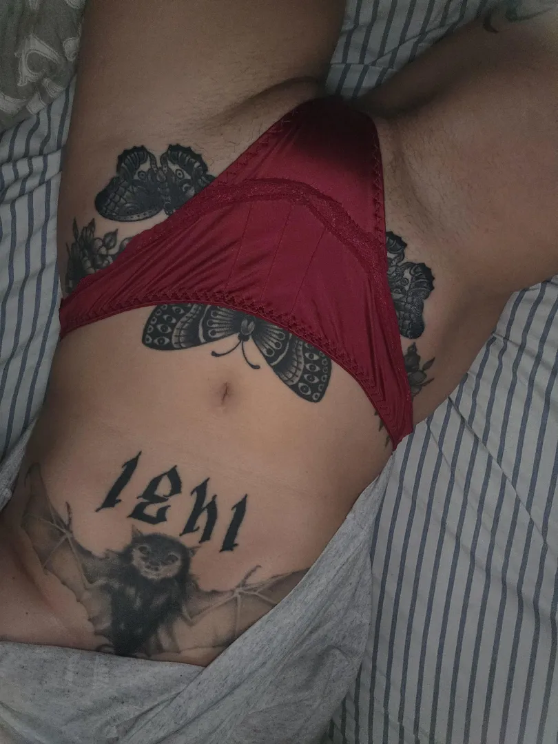 Selling dirty panties and kinky items! This satin red pair is available! Chat me to order  [USA][Selling] posted by Vixxen_Vera