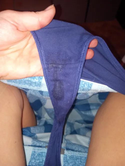 [selling] Laundry thong ready to ship! 2 days worn including playtime and workout. Message me to buy by Belleellah1
