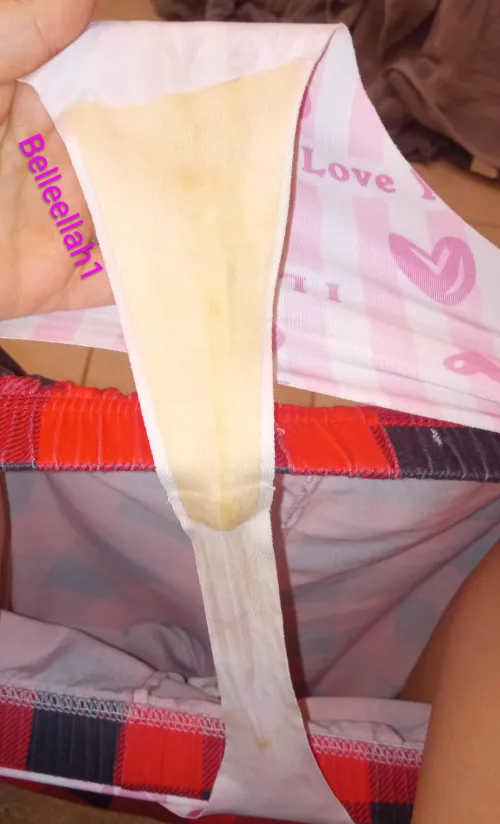 [selling] Laundry thong ready to ship! 2 days worn. Message me to claim by Belleellah1