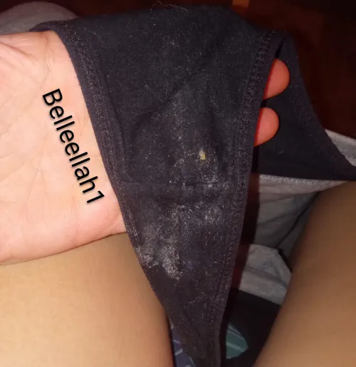 [selling] Laundry thong ready to ship! 3 days worn. Message me to claim by Belleellah1