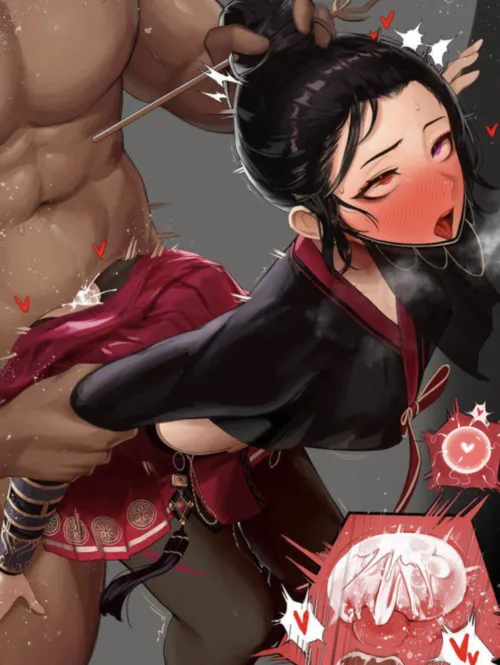 Sensei going for it by Snowybnny