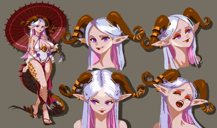 Seraphina Emberborne [Lustria] by lustriagame