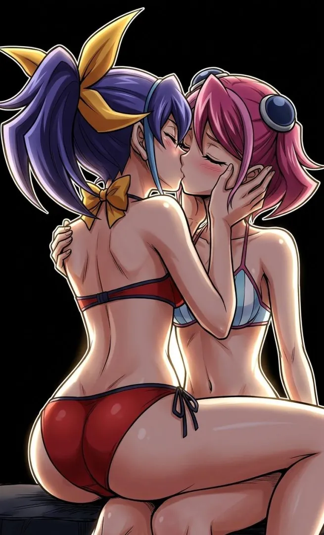 Serena x Yuzu (Celina x Zuzu) posted by Darkgigaflare