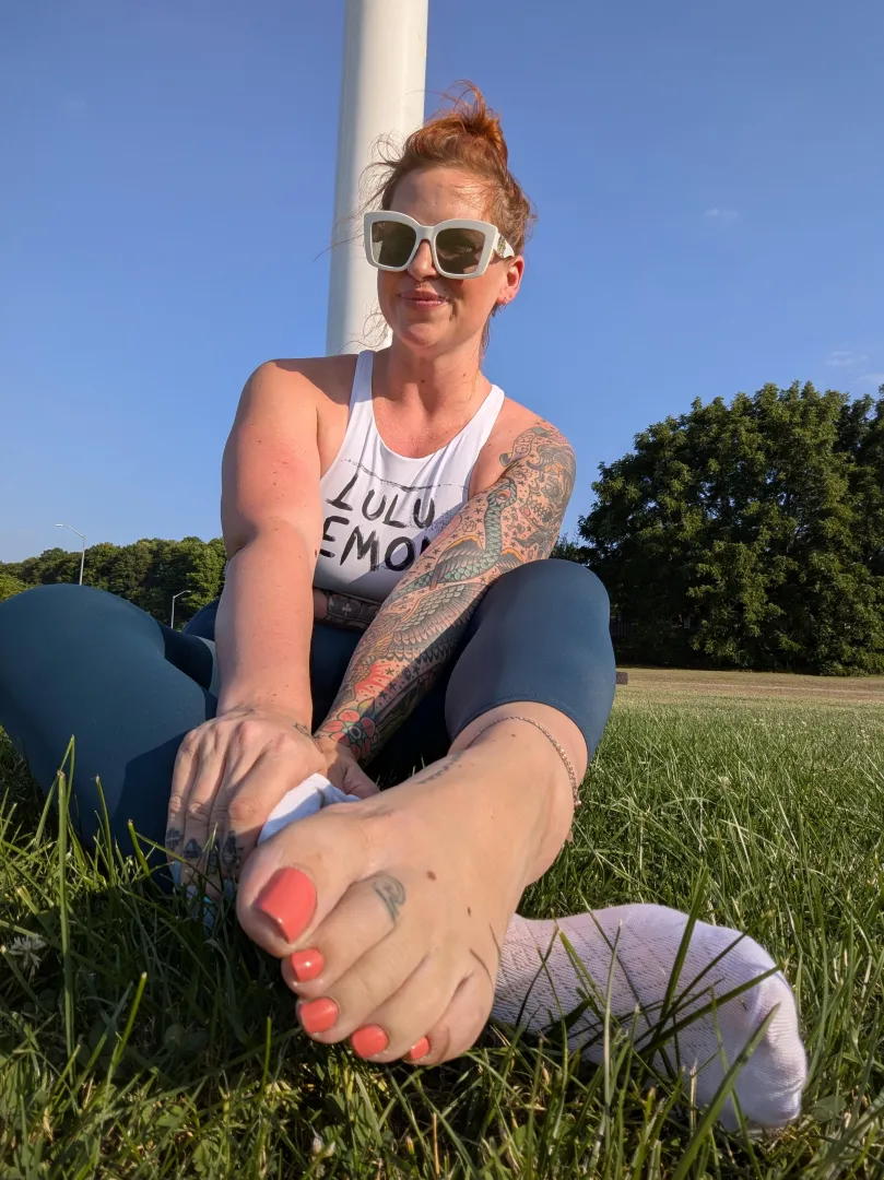 Several Laps Later! I'm Sweaty & Salty  posted by BeeBinisky