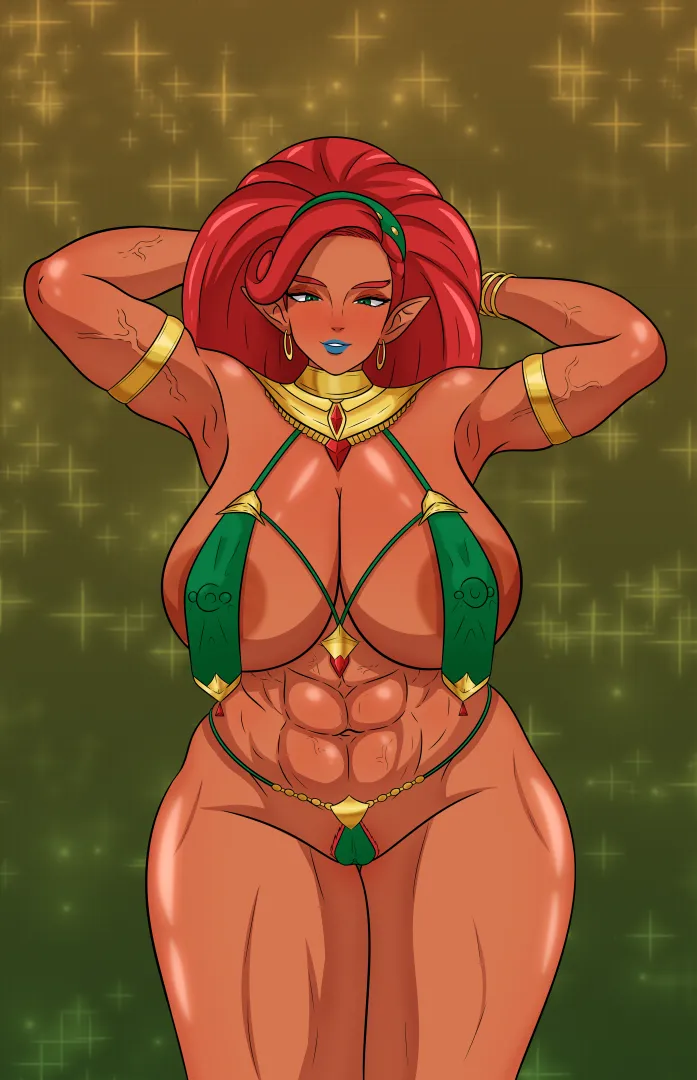 sexy big mommy Urbosa commission (VenomSnk3) posted by Impossible-Pea-1161