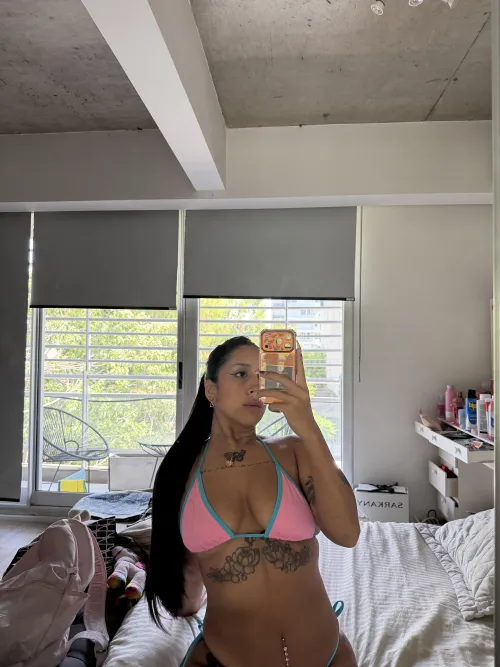 sexy brunette with amazing hair and body  suscribe for more content by babygalsivip