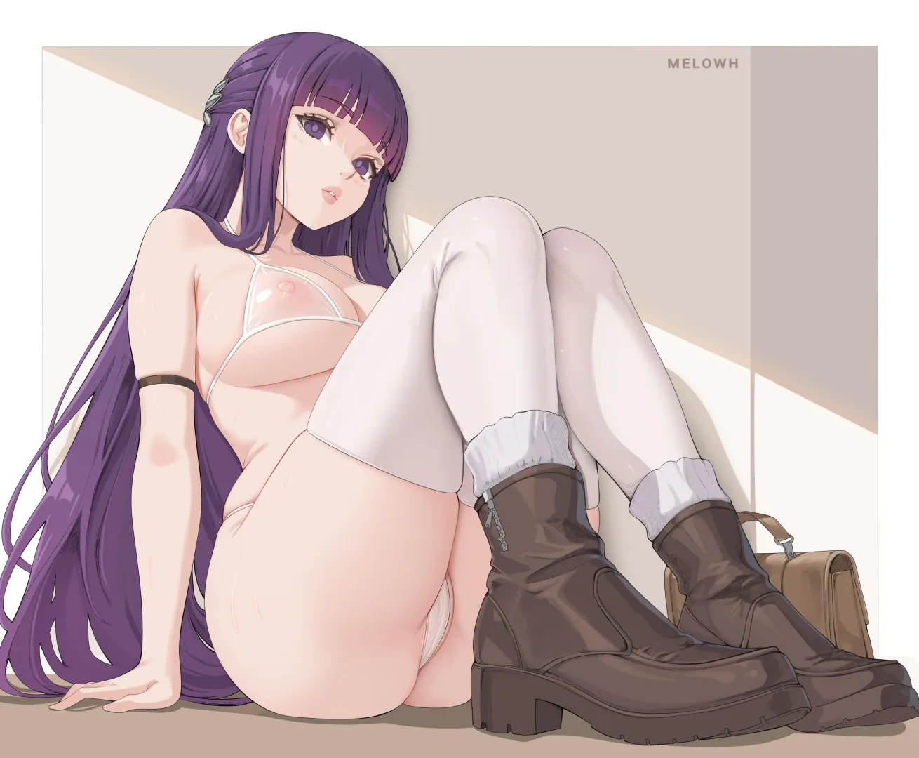 Sexy Fern (Melowh) [Sousou no Frieren] posted by destinyherowolf