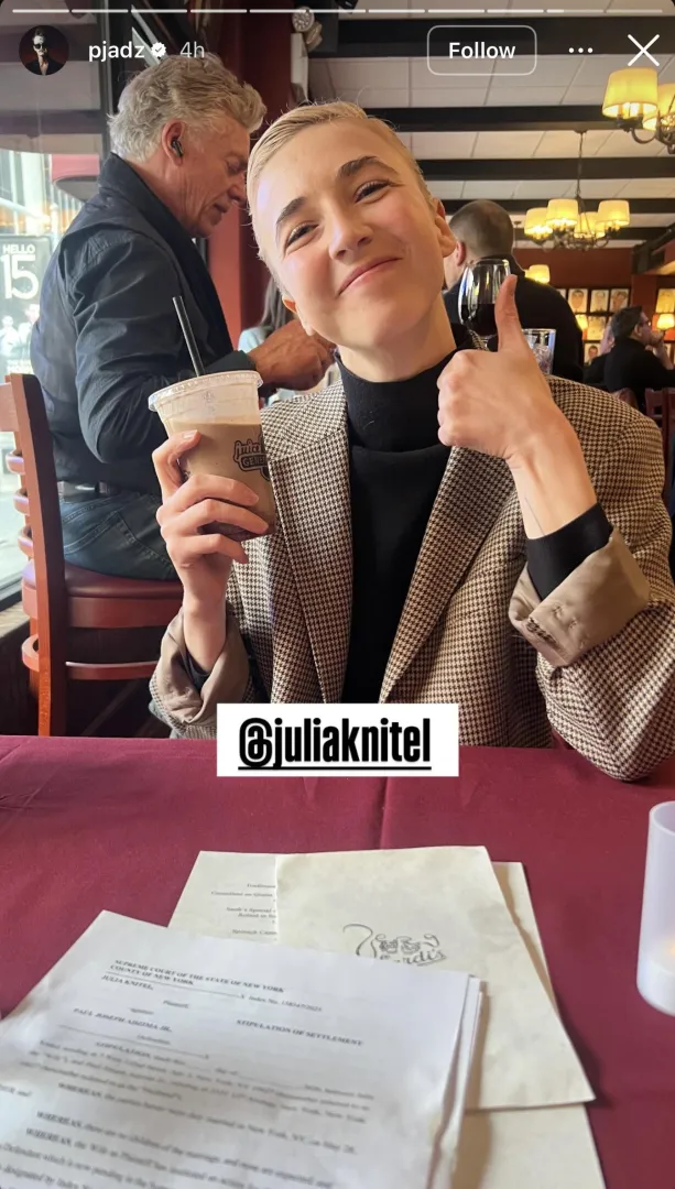 Sexy Julia Knitel all smiles at Sardis. posted by Great_Maintenance185